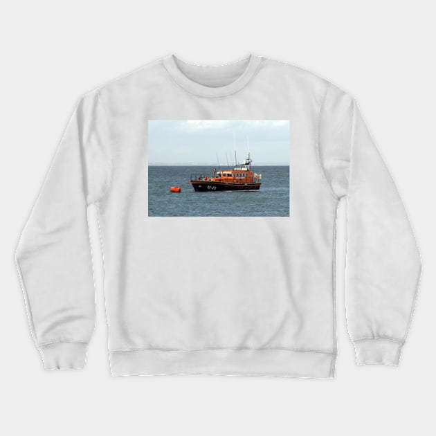 Swanage Lifeboat Crewneck Sweatshirt by manston